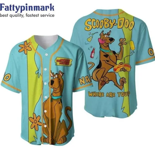 Personalized Scooby Doo 3D Jersey
