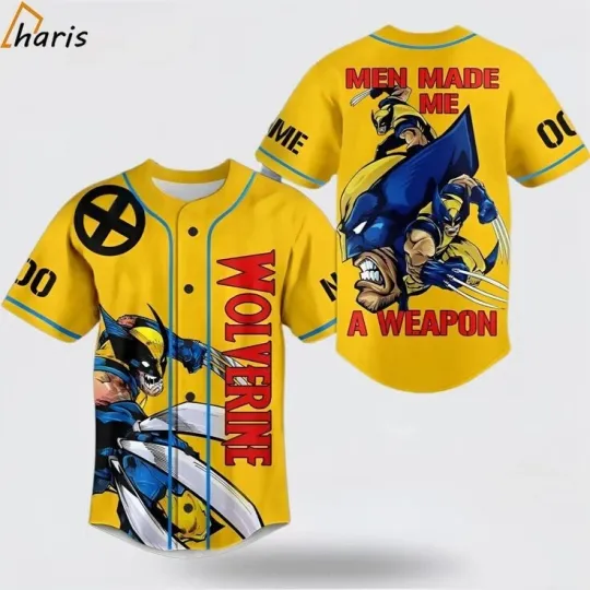 Personalized Wolverine 3D Jersey