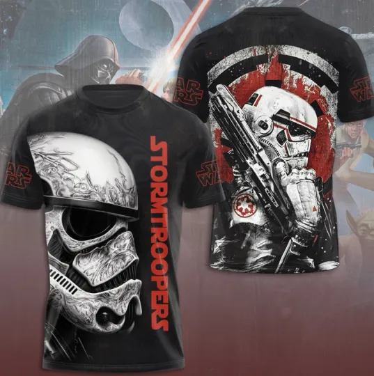 Star Wars Stormtroopers 3D All Over Print T-Shirt