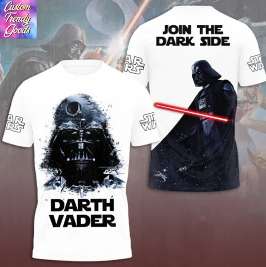 Darth Vader Star Wars 3D T-Shirt for Fans