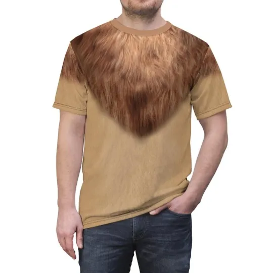 The Lion King Mufasa Cosplay Costume Father's Day Gift For Dad Tshirt 3D Printed