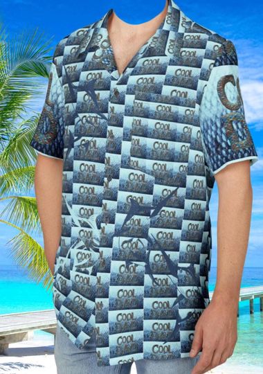Fishing Hawaiian Shirt for Dad, Cool Dad Marlin Fish, Father's Day Gift, Beach Resort Vacation Shirt, Fisherman Aloha Top Fathers Day Gift