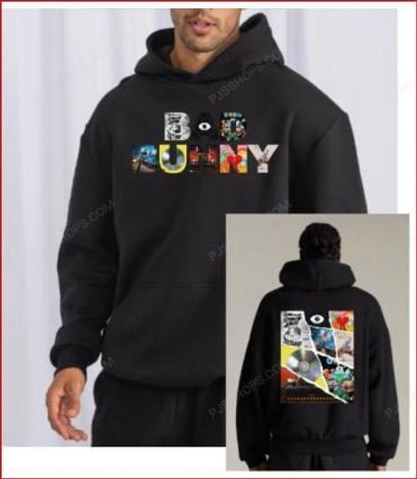 Bad Bunny Inspirational Quote Double Sided Hoodie