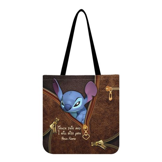 Discover Personalized Stitch Tote Bag, Stitch Ohana Handbag, Stitch Lovers Gift Bag