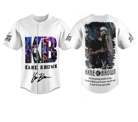 Kane Brown I'm Drowning Drunk In Love Baseball Jersey