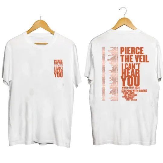 Pierce The Veil World Tour 2025 Shirt