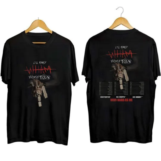 2025 Lil Baby WHAM World Tour Shirt Gift