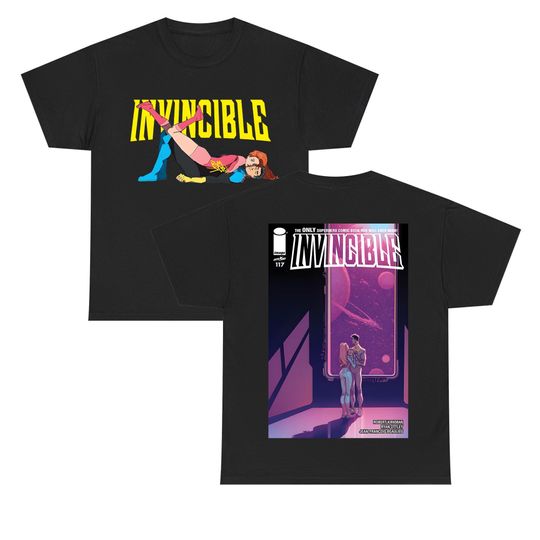 Discover Invincible Mark Double Sided T-Shirt, Unisex Graphic Tee, Superhero Costume, Comic Book Fan Gift