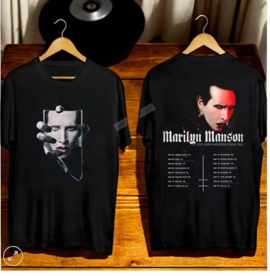 Marilyn Manson North American Spring Tour 2025 Shirt