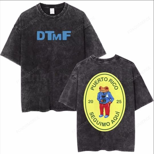 Vintage Bad Bunny DTMF Tour Double Sided T-Shirt