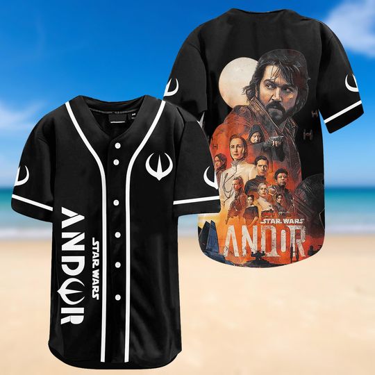 Star Wars Andor Baseball Jersey - Darth Vader Baseball Shirt - Star Wars Team Shirt - Fan Gift - Birthday Gift