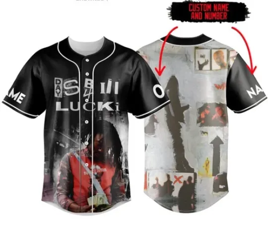 Lil Durk Yesterday Custom Baseball Jersey