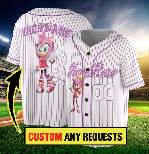 Personalized Sonic Shadow The Hedgehog Badass Jersey, Custom Sonic Jersey, Funny Sonic Party Shirt, Sonic Birthday Gift