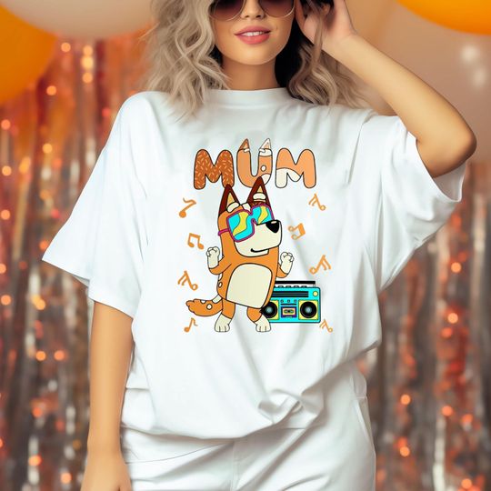 Chilli Mom Shirt, Chilli T-shirt, Cool Mom Shirt, Mother's Day Shirt, BlueyDad Shirt, BlueyDad Cartoon Shirt, Mom Dad Shirt, Gift For Parents