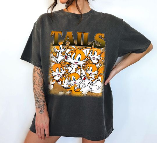 Limited Tails Sonic Shirt, Sonic the Hedgehog Retro Bootleg Shirt, Shadow The Hedgehog Shirt, Sonic Retro TShirt, Birthday Gifts