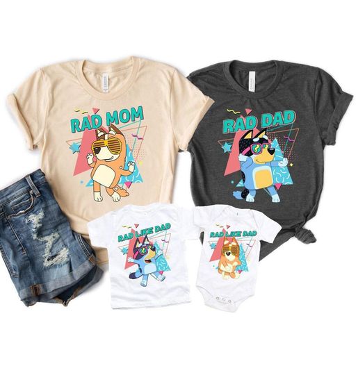 BlueyDad Family Shirt, Birthday Shirt, BlueyDad Family Shirt, BlueyDad gift, BlueyDad birthday, Father's day