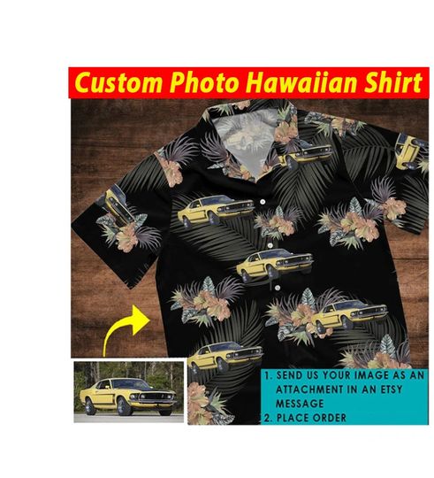 Vintage Classic Car Hot Rod Personalized Hawaiian Shirt, Unique Gifts For Car Lovers, Hot Rod Owners, Muscle Car Gifts, Street Rod (HAW6)