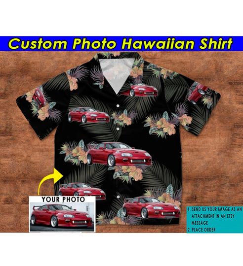 JDM Car Vintage Classic Car Personalized Hawaiian Shirt, Unique Gift For Car Lover, Sport Car, Hot Rod Owners, Muscle Car, Street Rod (HAW6)