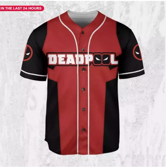 I'm A Big Fan Of Deadpool Father's Day  3D Baseball Jersey Shirt