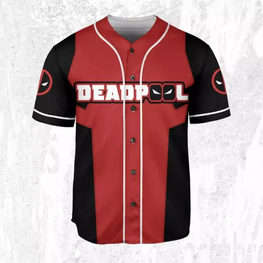 I'm A Big Fan Of Deadpool Father's Day 3D Baseball Jersey Shirt