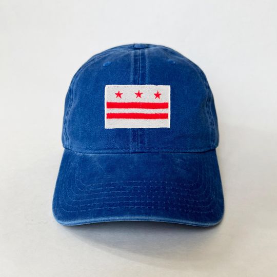 Flag of Washington, D.C. Embroidered Cap Illinois Cap baseball cap father's day gift