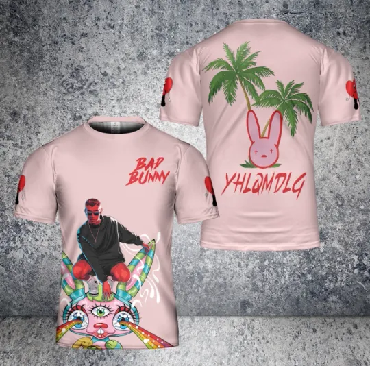 Bad Bunny YHLQMDLG 3D T-Shirt