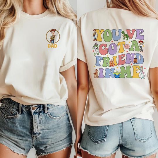 Toy Story Family Matching Shirt, Disney Custom Family Trip Shirt, Buzz Lightyear Boy Shirt, Woody Dad shirt, Jessie Mom Shirt