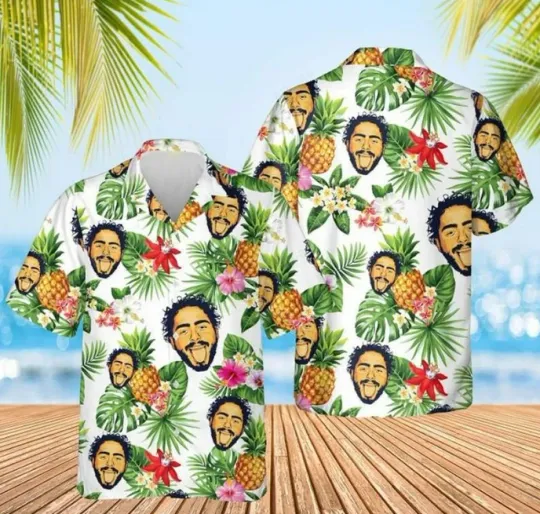 Post Malone Pineapple Hawaiian Shirt