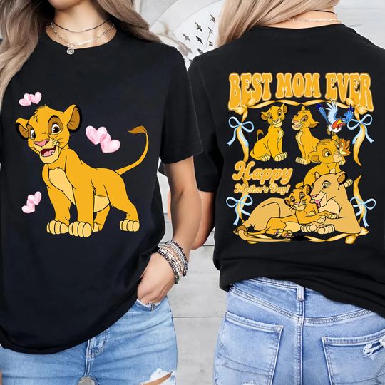 Sarabi And Simba Best Mom Ever Shirt, Lion King Disney Mothers Day Shirt, Disney Mom Shirt, Mama Shirt, Best Mom Shirt