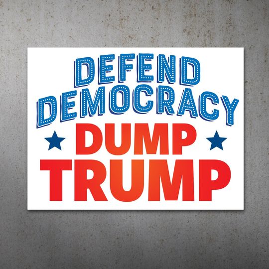 Anti-Trump Protest Poster