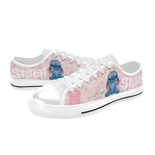 Low Top Shoes Canvas Stitch & Angel Ohana Family Unique and Trendy Footwear