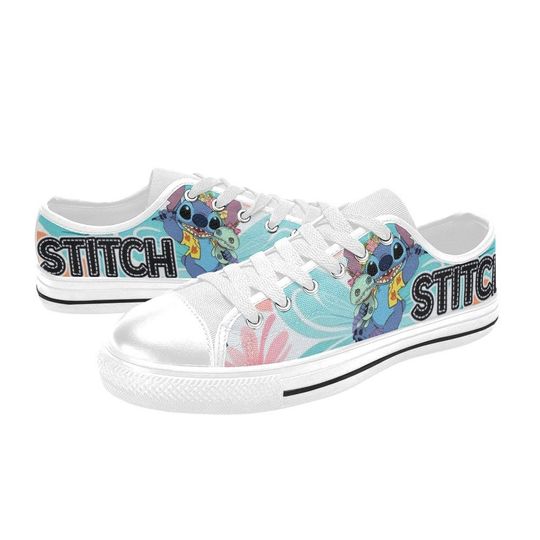 Low Top Shoes Canvas Stitch & Angel Ohana Family Unique and Trendy Footwear