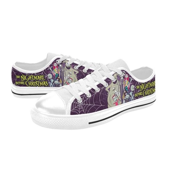 The Nightmare Before Christmas Custom Low Top Shoes
