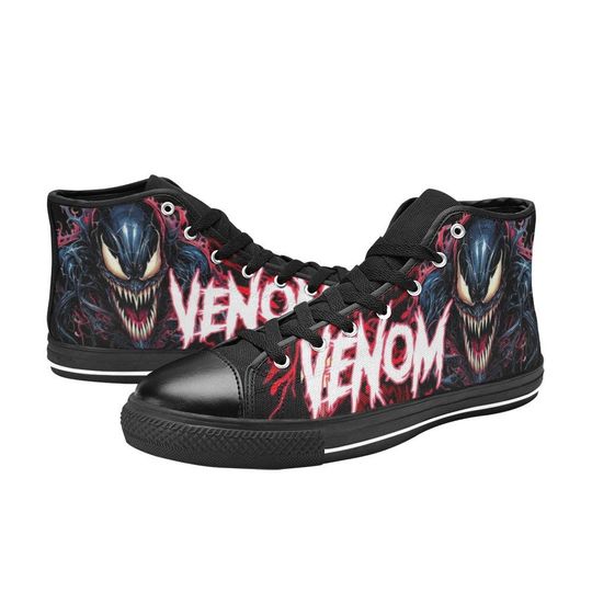 Venom Custom High Top Shoes Unisex Adult and Kids