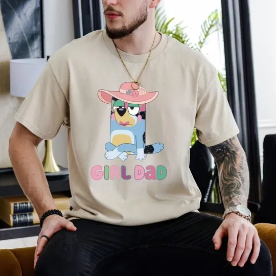 BlueyDad Girl Dad shirt, BlueyDad family shirt, father's day, BlueyDad party