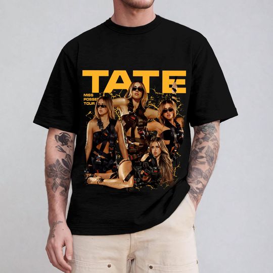 Comfort Colors 2025 Tate McRae Miss Possessive Tour Shirt, Tate McRae 2025 Concert, Tate McRae Fan Gift Shirt, Tate McRae Merch