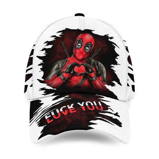 Halloween Deadpool Baseball Cap, Deadpool 3 Movie Classic Hats, Deadpool Fans Gift, Deadpool Costume, Deadpool Outfit, Hats For Men