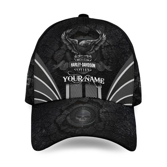 Discover Personalized Harley Motor Racing Davidson Classic Cap Gift