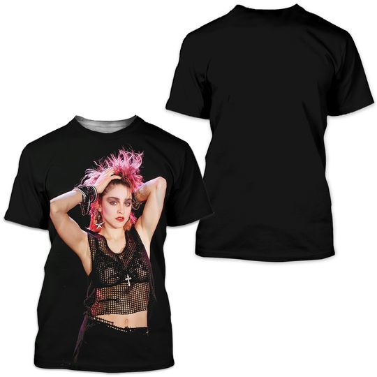 Discover 80s Madonna Punk Era T-Shirt Collection for Men/Women/Madonna T-Shirts