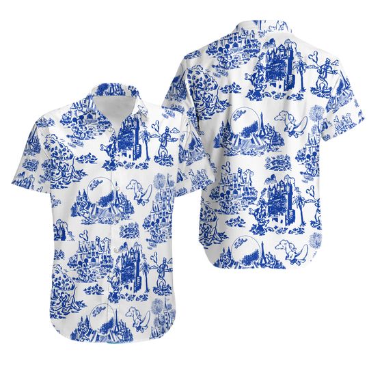 Disney Toile de Jouy Pajamas Set - Women's Lounge and Sleepwear - Gift for Her