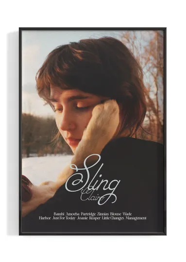 Clairo 'Sling' Poster,  Gift for Mother's Day, Father's Day