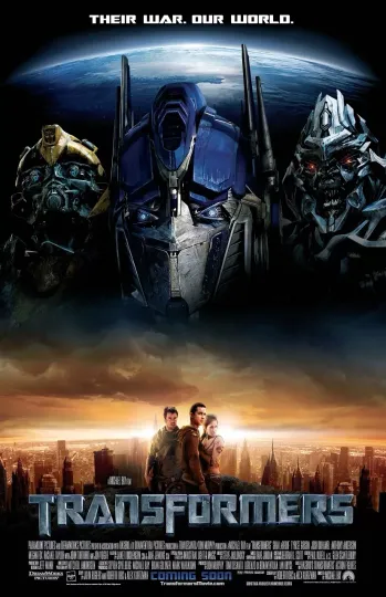 Transformers Movie Poster, Gift for Mother's Day Father's Day