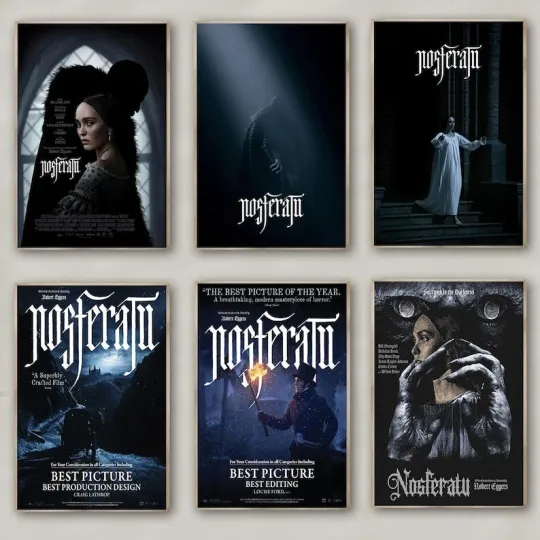 Nosferatu Movie Poster, Gift For Mother's Day Father's Day