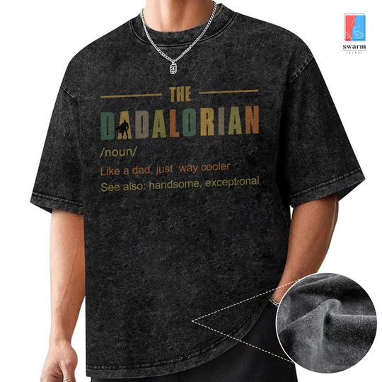 Vintage Star Wars Mineral Wash Dadalorian T-Shirt