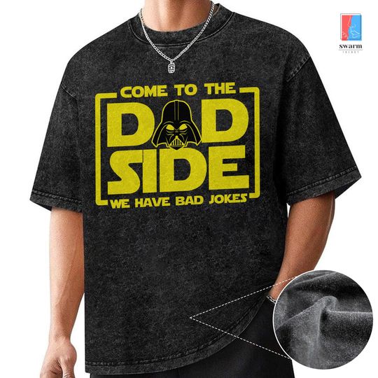 Vintage Starwars Dad T-Shirt, Come To The Dad Side, Father's Day, Dadalorian, Dad Life