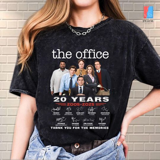 The Office 20 Years T-Shirt, Thank You T-Shirt, Michael Scott T-Shirt, Prison Mike T-Shirt