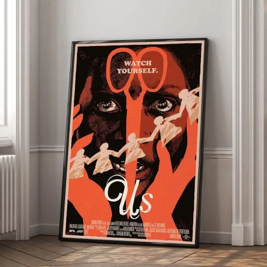 Us Movie Poster, Gift For Mother's Day Father's Day