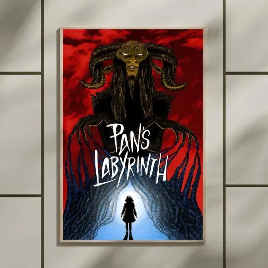 Pan's Labyrinth Movie Poster, Gift for Mother's Day Father's Day