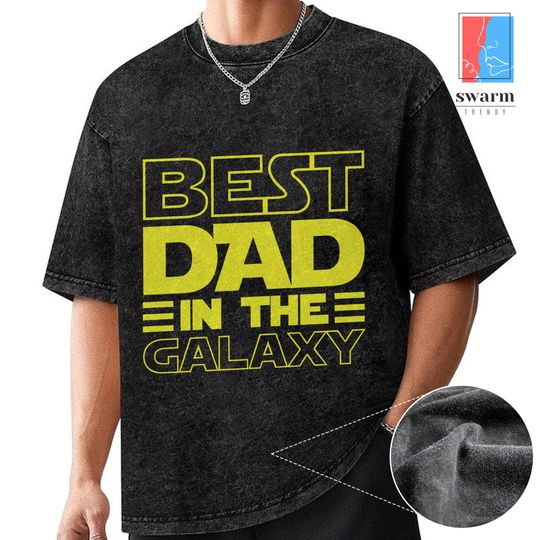 Starwars Dad Vintage Washed Shirt, Father's Day Gifts For Dad, Starwars Wash Shirt, Anakin Skywalker Darth Vader, May The 4th