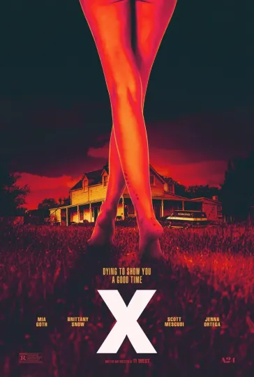 X Movie Poster, Gift for Mother's Day Father's Day